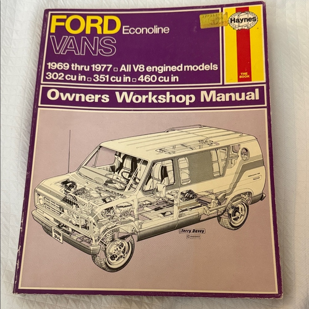 Ford Econoline Vans 1969 thru 1977. Like New